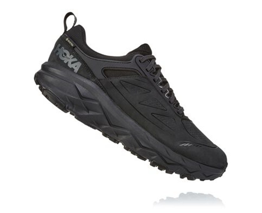 Chaussure Trail Hoka One One Challenger Basse Gore-Tex Homme - Noir - ZBP-625179